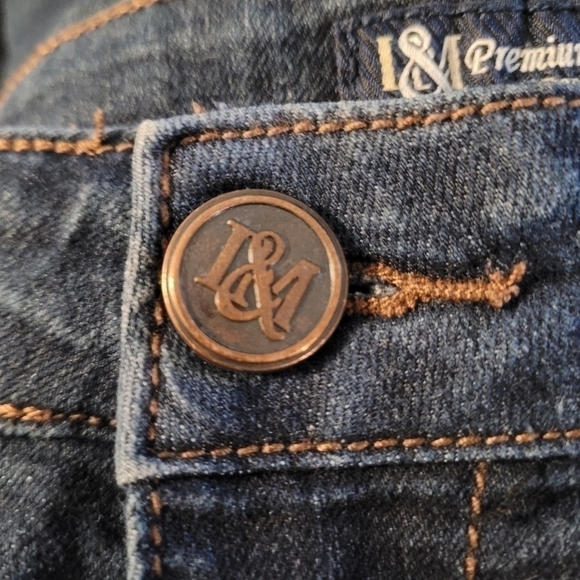 I&M Premium Jeans Dark Wash Jeans Size 0 - Picture 7 of 12